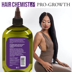 Close-up of the precision dropper for targeted scalp application with Hair Chemist.