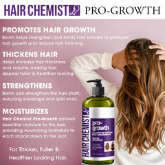 Hair Chemist Pro-Growth Shampoo rich foam lather during wash