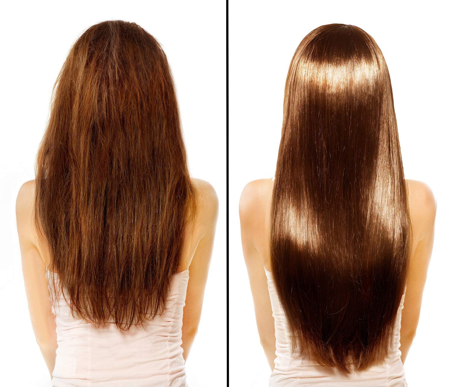 Hair Chemist Pro-Growth Shampoo applied on damp hair showing fullness