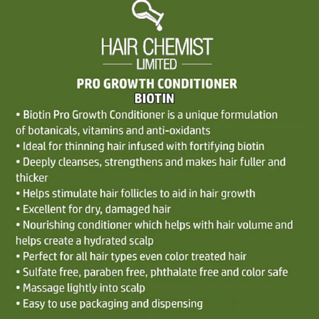 Hair Chemist Pro-Growth Conditioner smooth-hair close-up suggesting detangling.