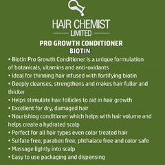 Hair Chemist Pro-Growth Conditioner smooth-hair close-up suggesting detangling.