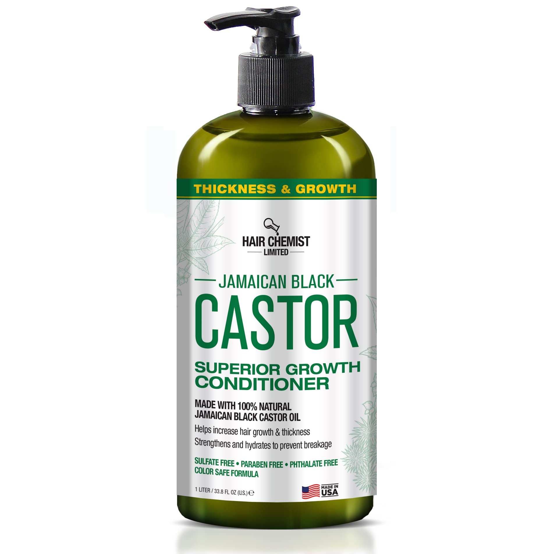 Hair Chemist Superior Growth conditioner dispense shows easy, even application.
