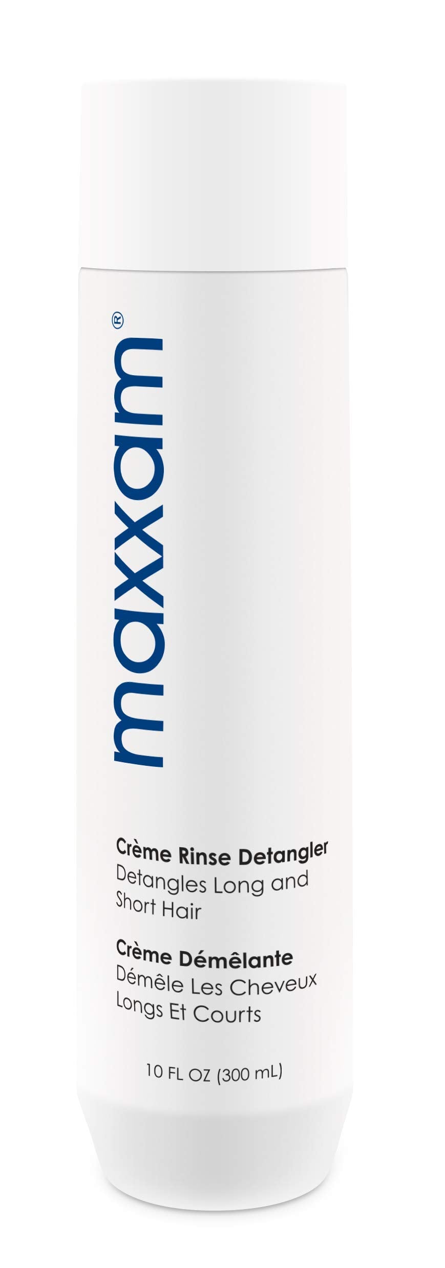HAIR CLUB Maxxam Crème Rinse Detangler bottle supports easy detangling and conditioning