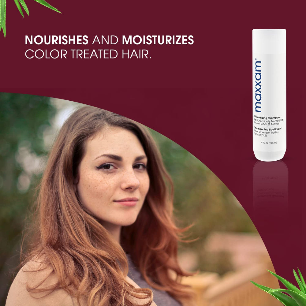 HAIR CLUB Maxxam lemongrass and aloe hydration in action