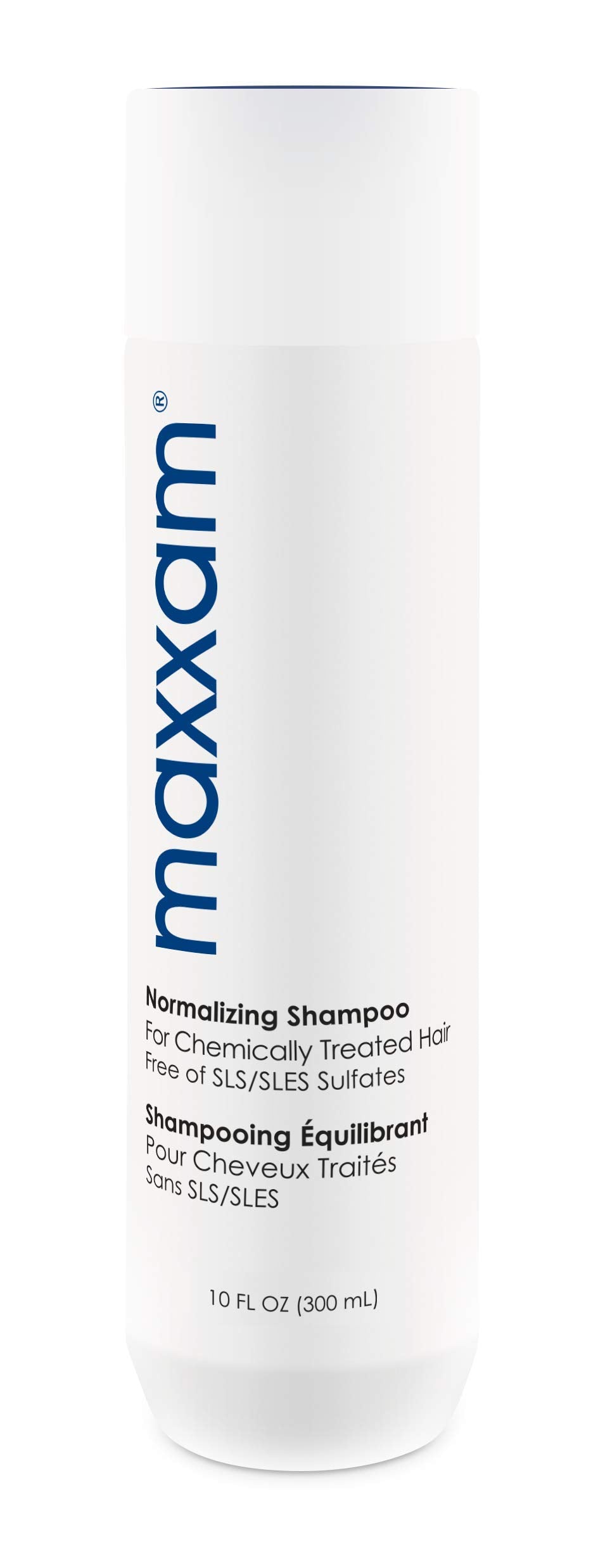 HAIR CLUB Maxxam shampoo bottle with sunscreen protects color-treated hair daily