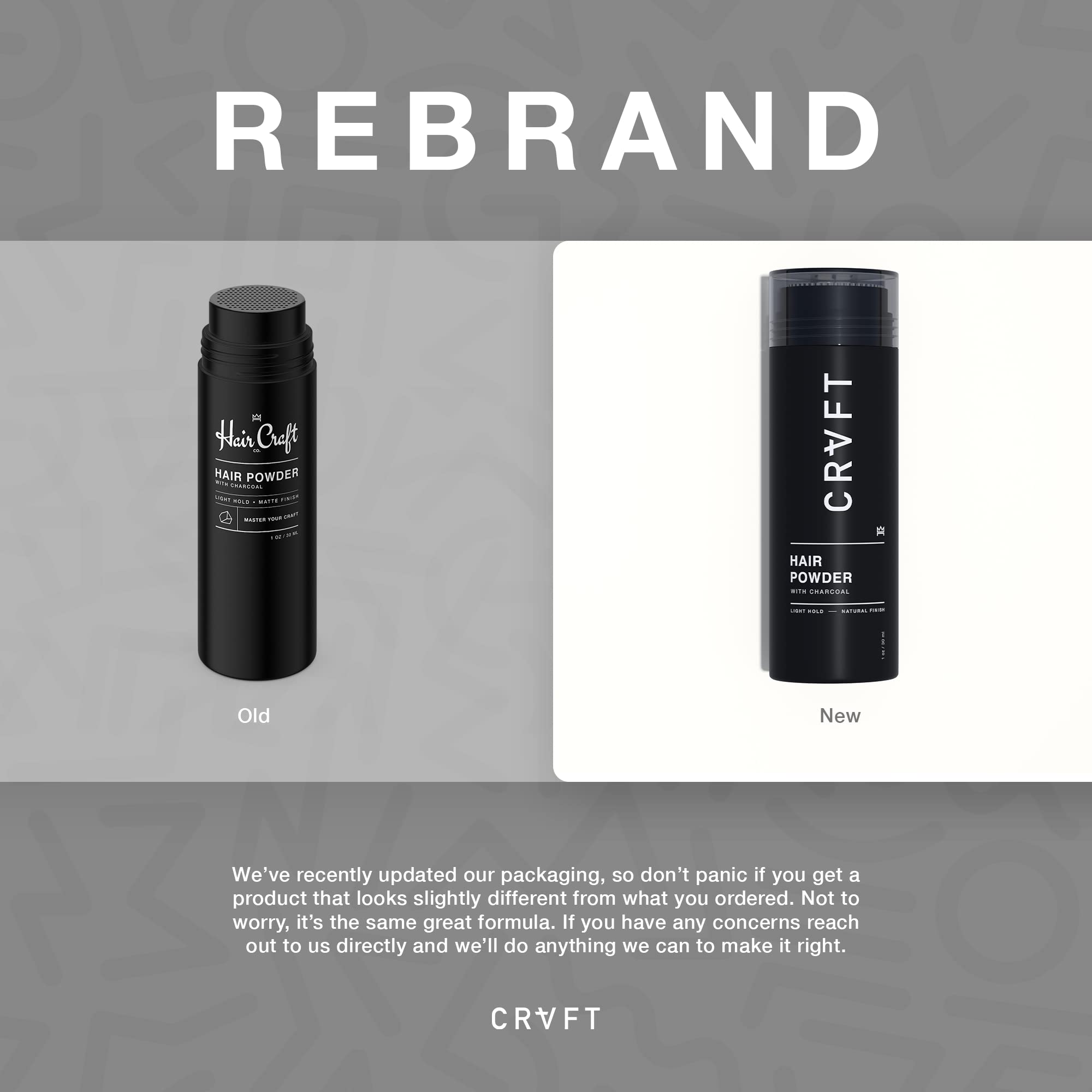 CRVFT powder application on dry hair for texture and lift