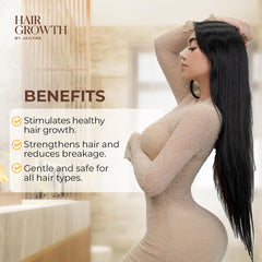 Front view of Hair Growth by Jailyne Ojeda packaging box