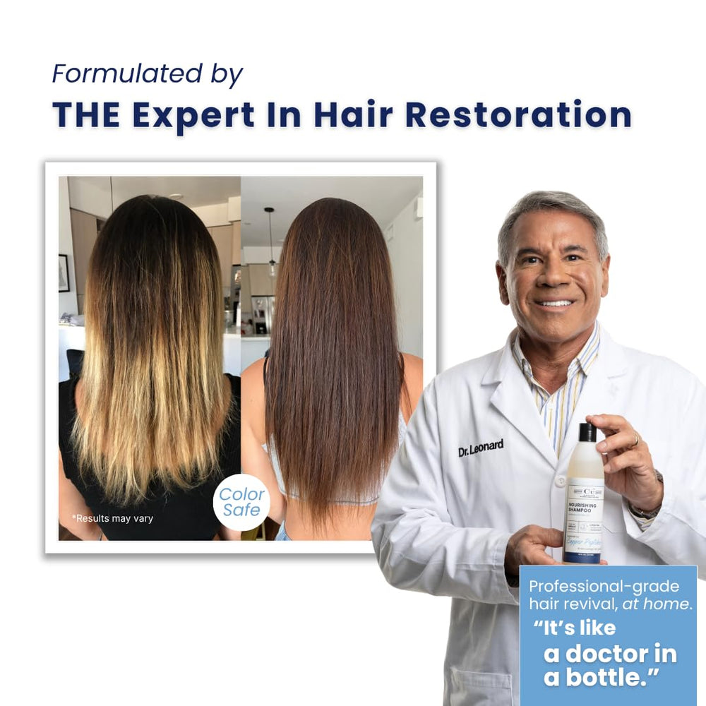 Male and female users together, illustrating universal fit for thinning hair needs.