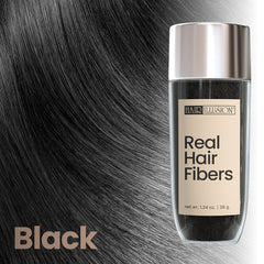 Hair Illusion apply with Hold On Spray for extra hold.