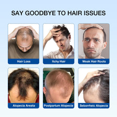Hair Labs rosemary oil infusion highlights scalp care and nourishment.