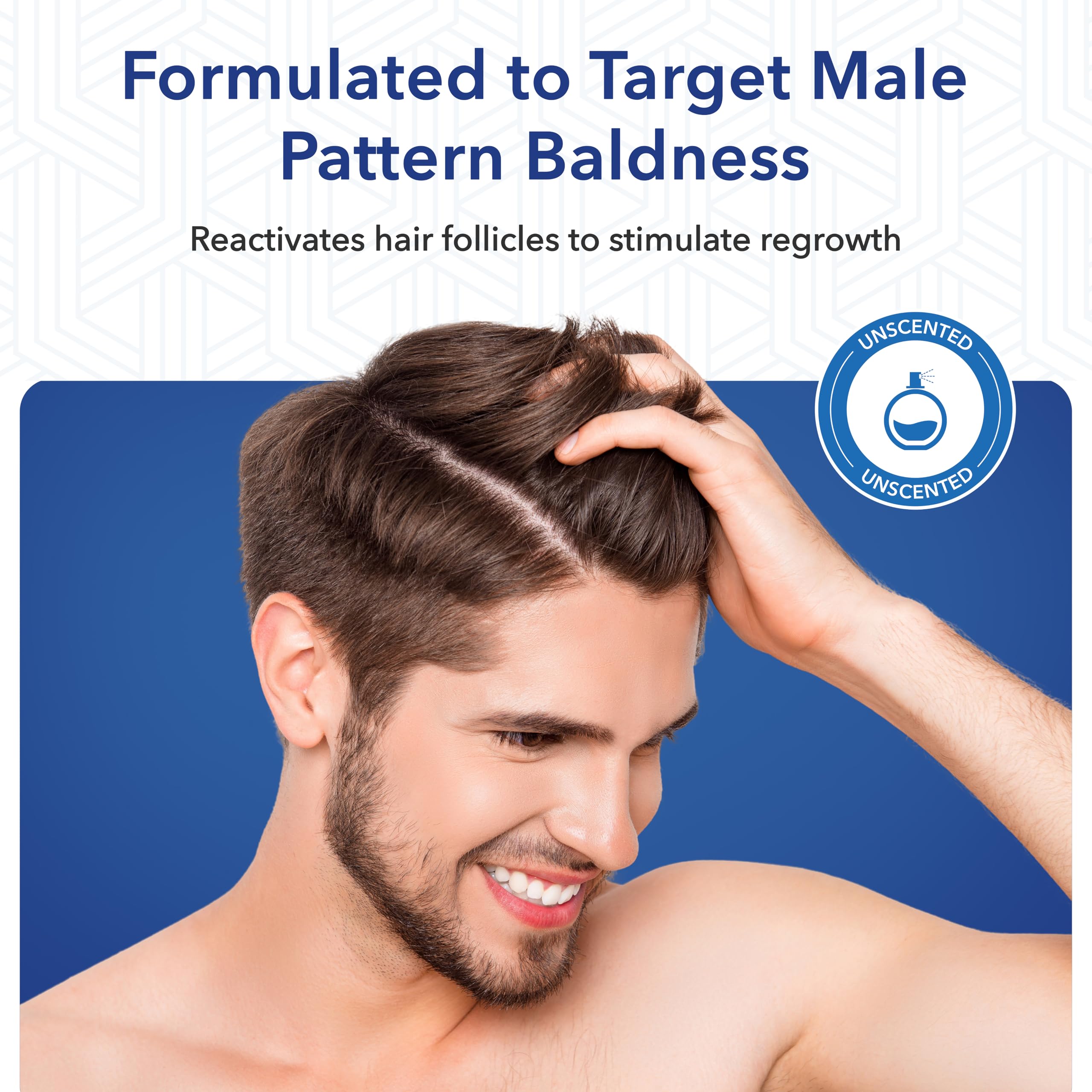 Hair Regen six-bottle pack offering a six-month supply.