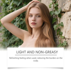 Hair Regrowth System ginger root essence supports scalp conditioning and aroma.