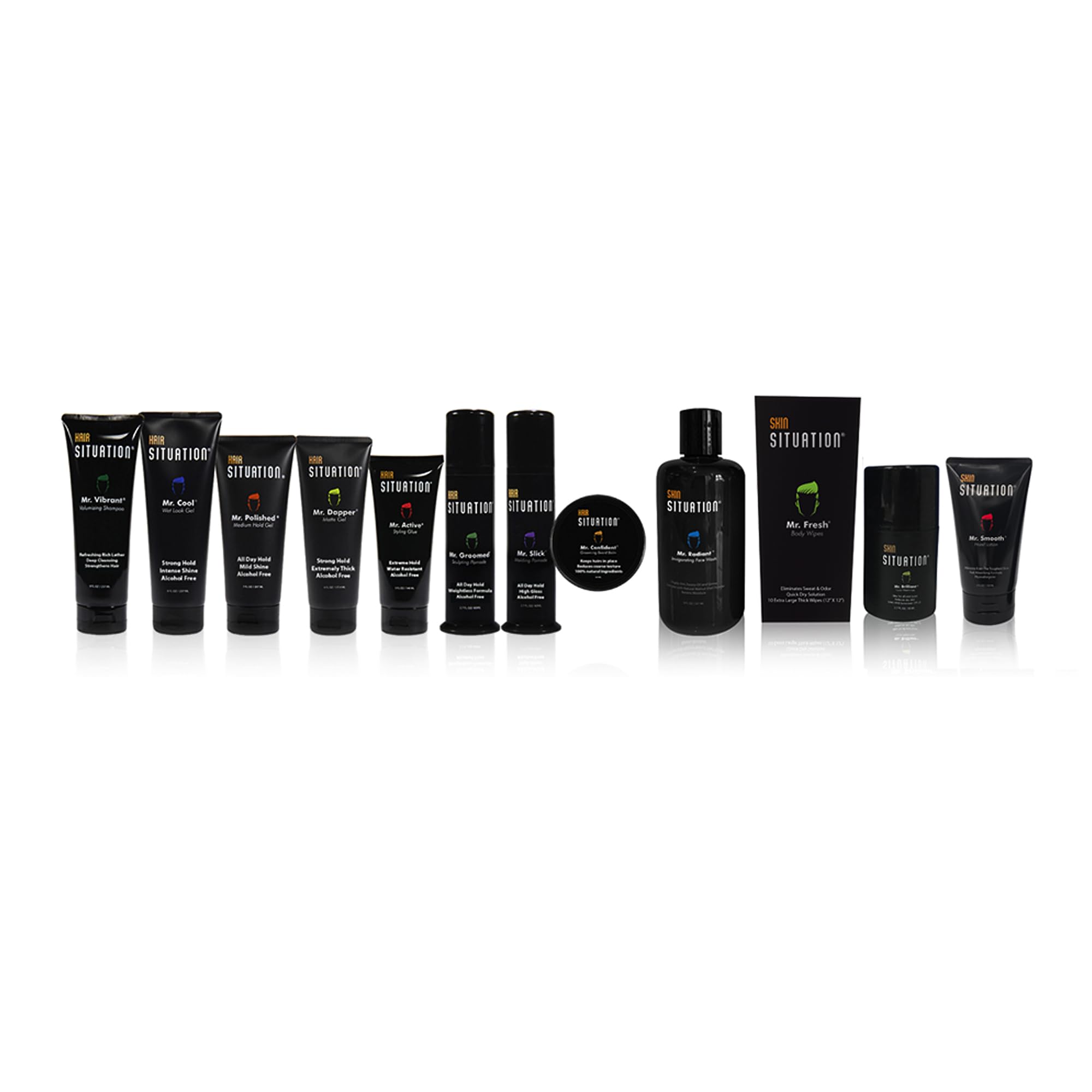 All-day hold and humidity shield from Hair Situation Mr. Cool Wet Look Gel