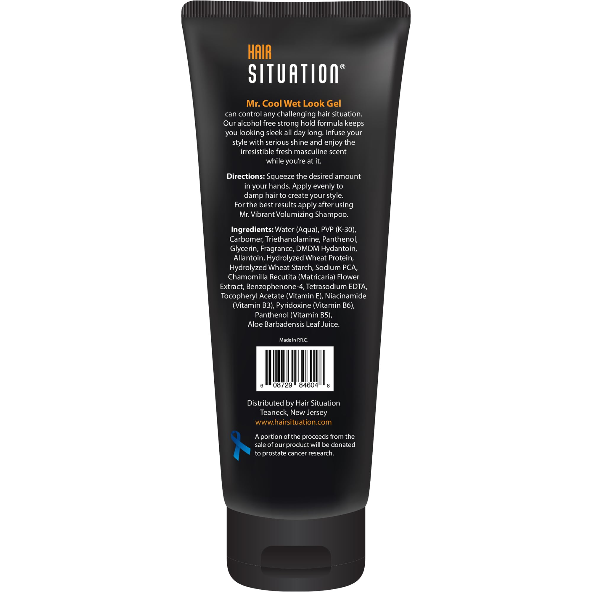 Vitamin-enriched formula of Hair Situation Mr. Cool Wet Look Gel