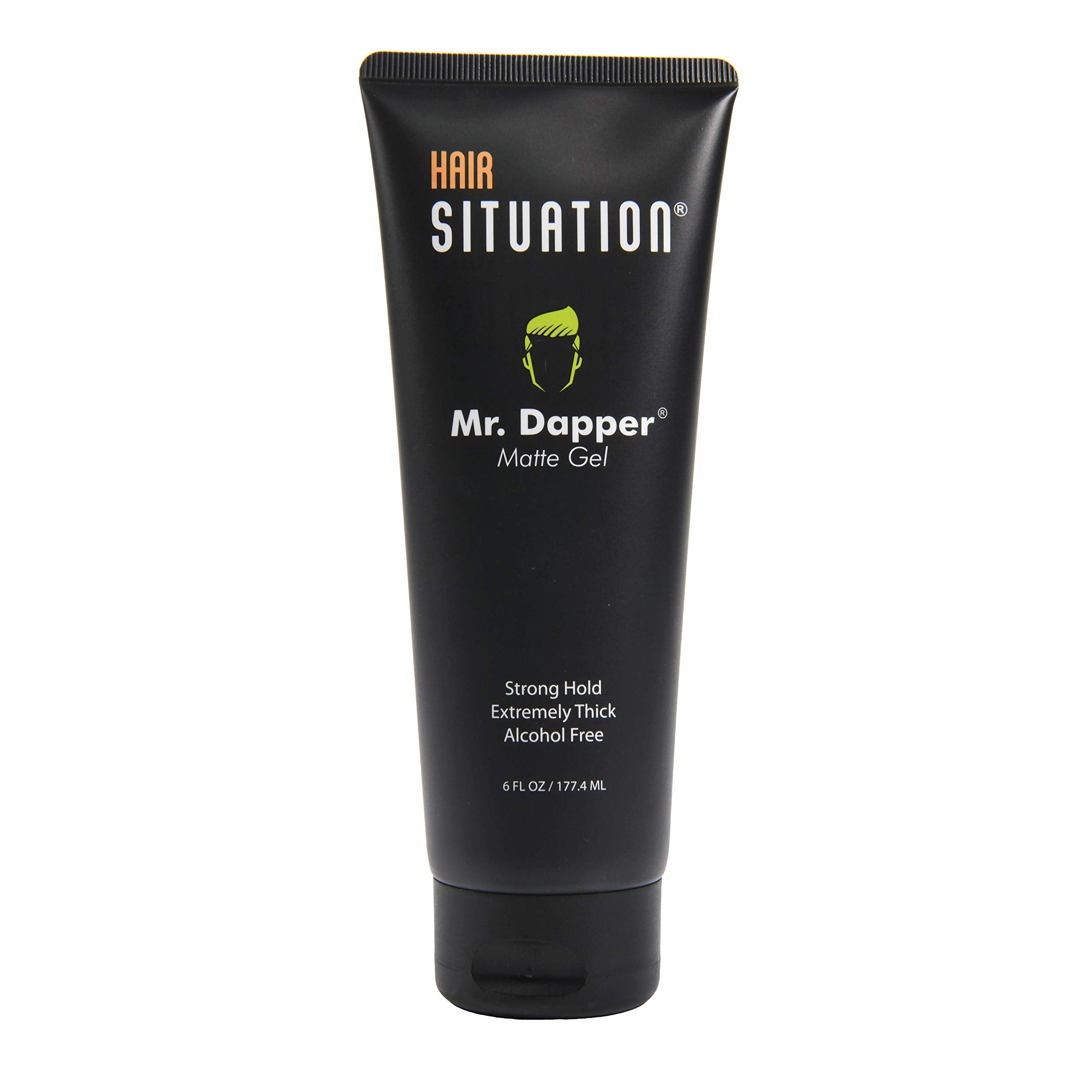 Hair Situation Mr. Dapper Matte Look application shot highlighting matte finish.