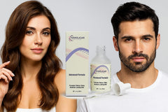 Hair Sugar bottle showcasing 2-Deoxy-D-Ribose for non-hormonal thinning hair.