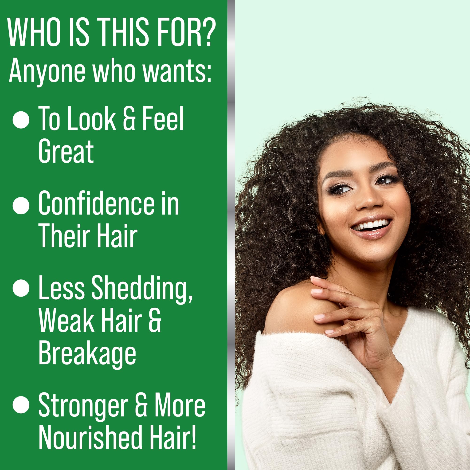 Hair Thickness Maximizer ingredients blend close-up highlighting nourishing oils for scalp care