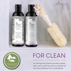Hair to Stay adds volume and shine for fuller-looking hair