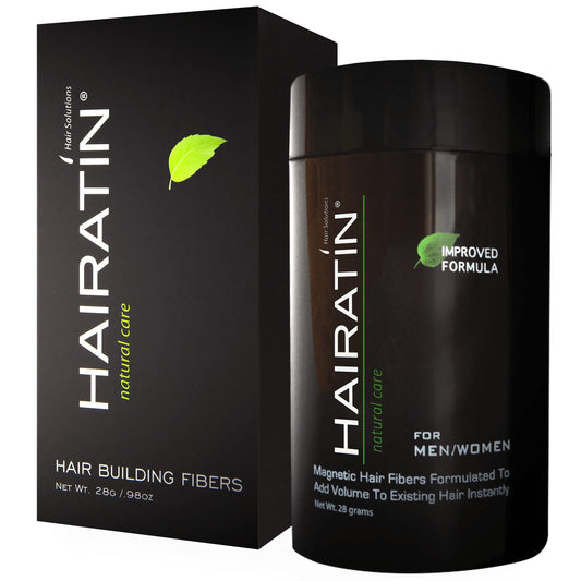 HAIRATIN bottle pour illustrates quick setup for instant volume.
