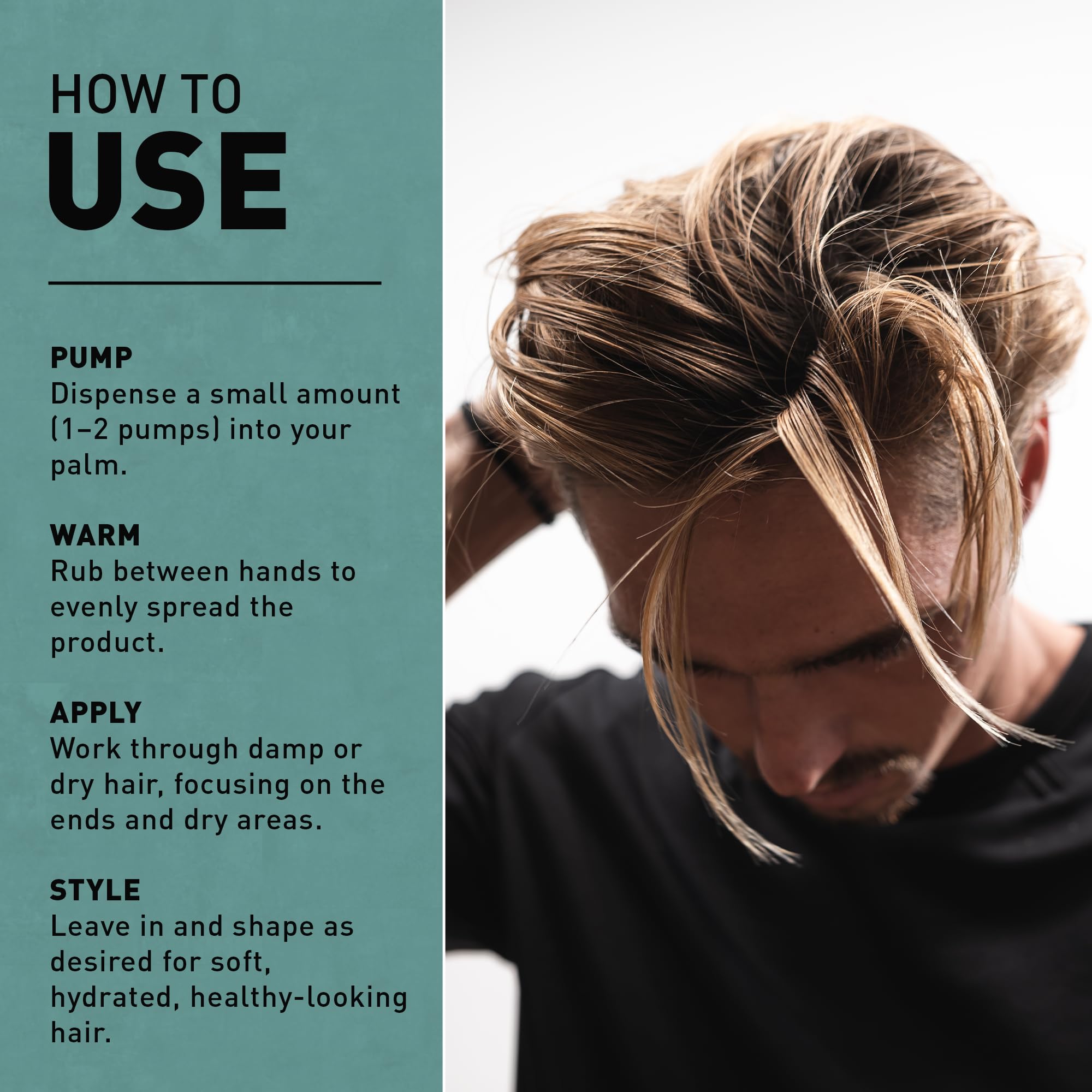 Hair Craft Co. CRVFT on dresser scene conveys ready-to-use hydration for damaged hair