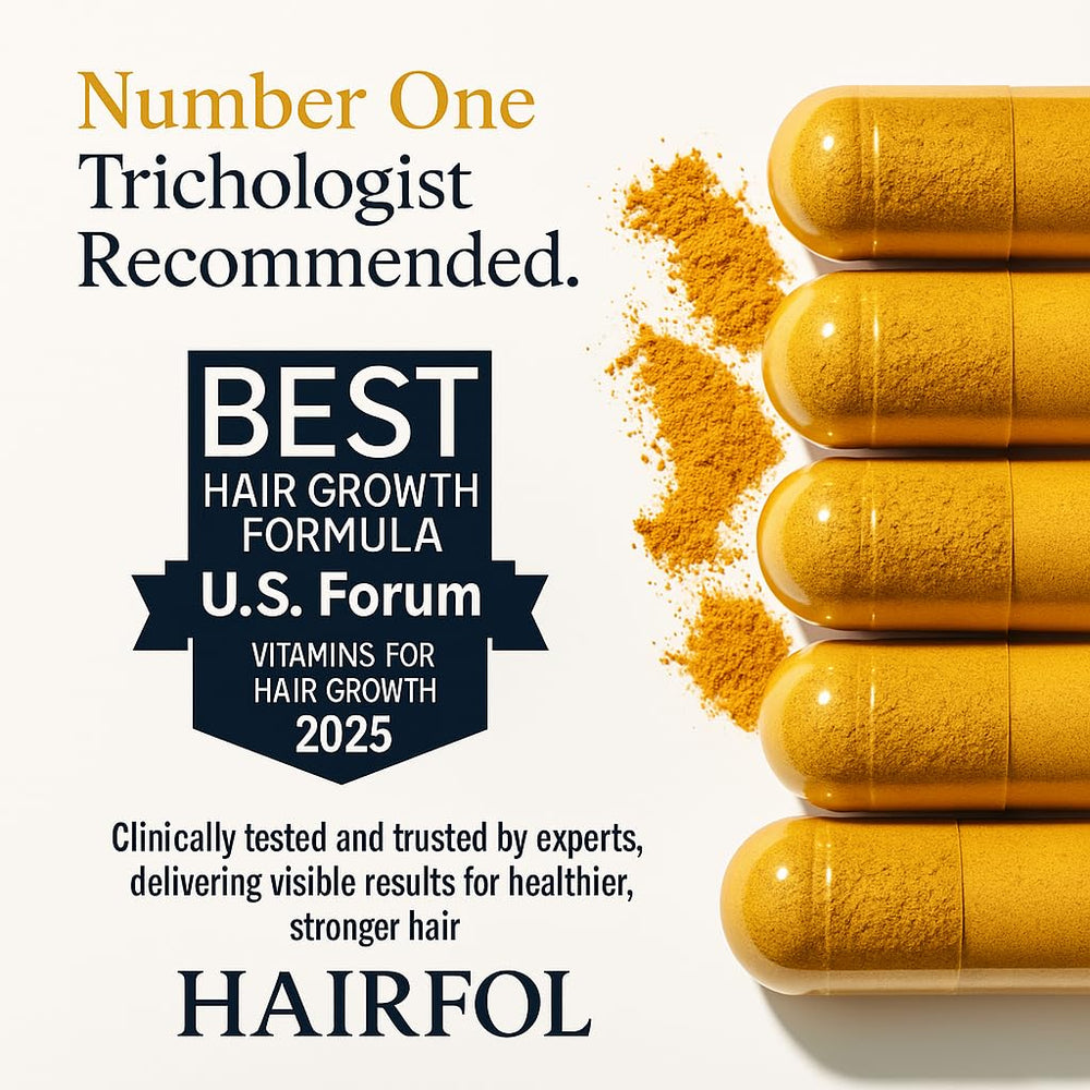 Hairfol ingredients-biotin: biotin supports healthier follicles and hair vitality.