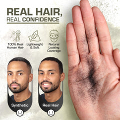 HAIRFUSION application demo shows natural concealment of thinning areas