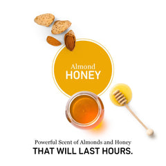 Hairgurt almond-honey set box presents premium hair care gift