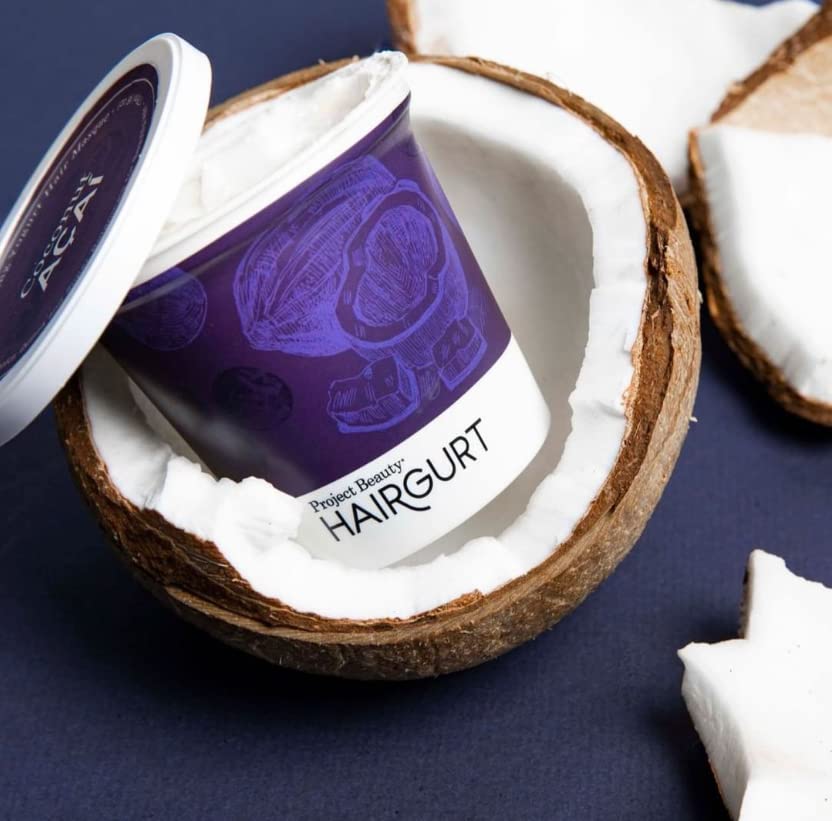 Hairgurt Curl-lather closeup shows creamy, moisturizing formula.
