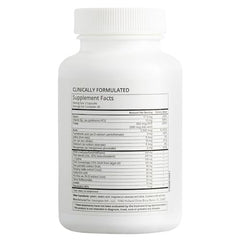Hairmax bottle pour demonstrates easy daily intake with meals for best absorption.