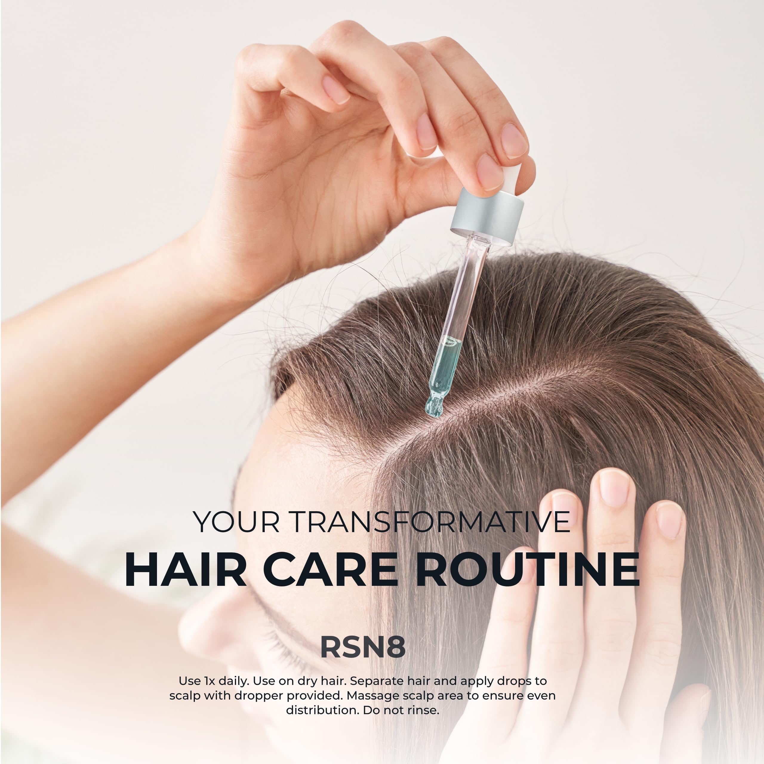 Hairmax unisex serum bottle suitable for men and women.