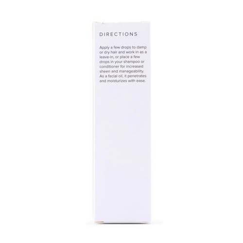 Hairprint Daikon Seed Oil hair-softening application showcases smoother styling.