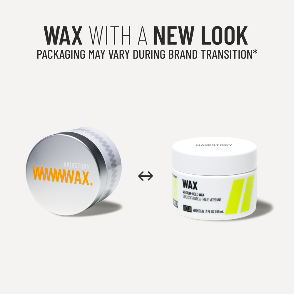 Hairstory Wax color-safe formula safe for color-treated hair and gentle on scalp.