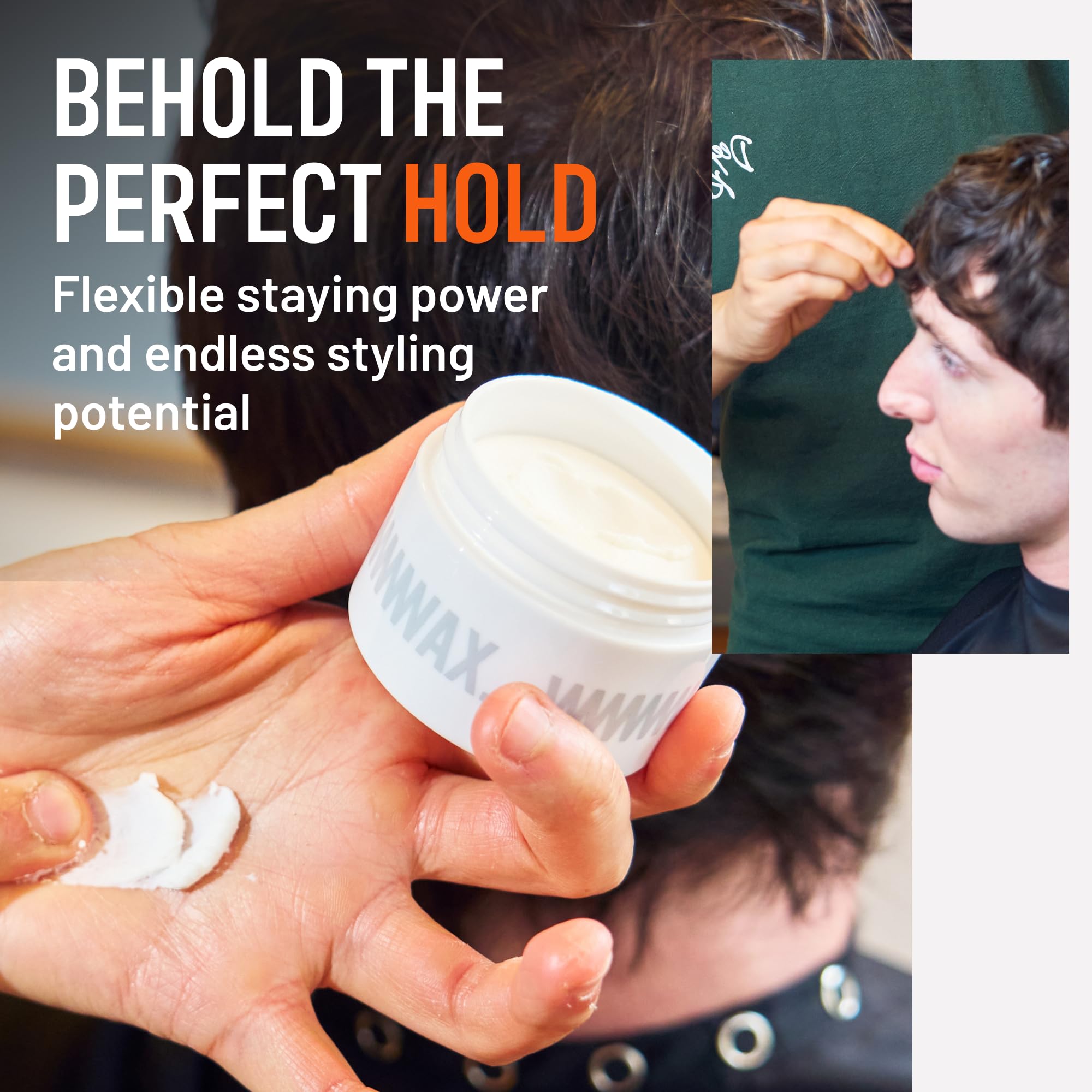 Hairstory Wax smooths flyaways for a polished, effortless look.