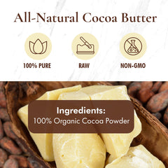 HalalEveryDay cocoa butter for baking use; enriches chocolates and pastries.