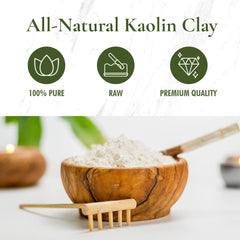HalalEveryday White Kaolin Clay Powder for DIY facial mask mixing