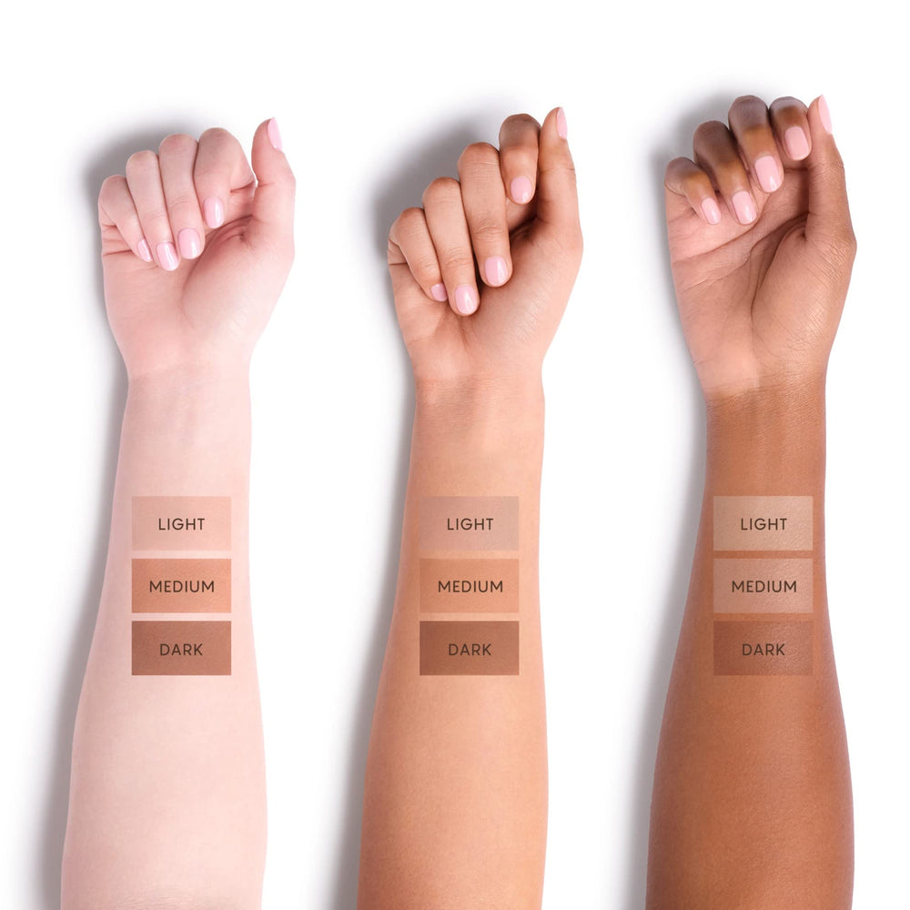 HALEYS Re-sculpt medium ambient light demonstrates photo-ready contour