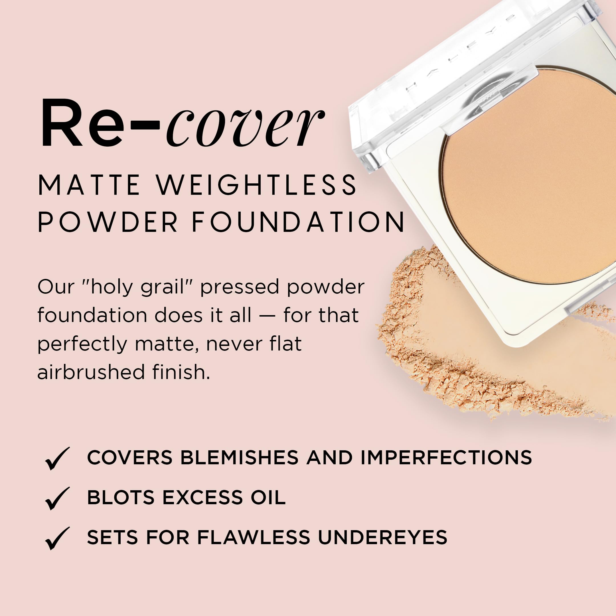 HALEYS Re-cover builds coverage smoothly for a customizable medium-to-full look.