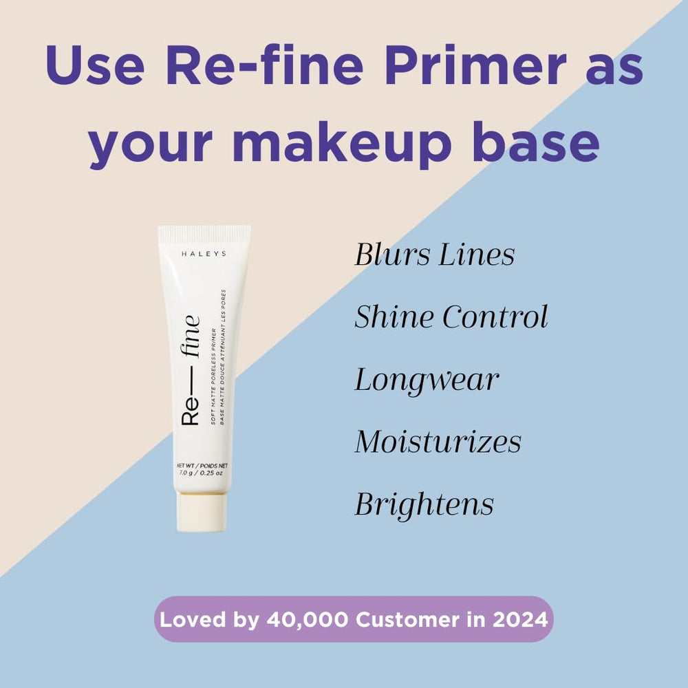 HALEYS Re-set routine tips for daily wear and touch-ups