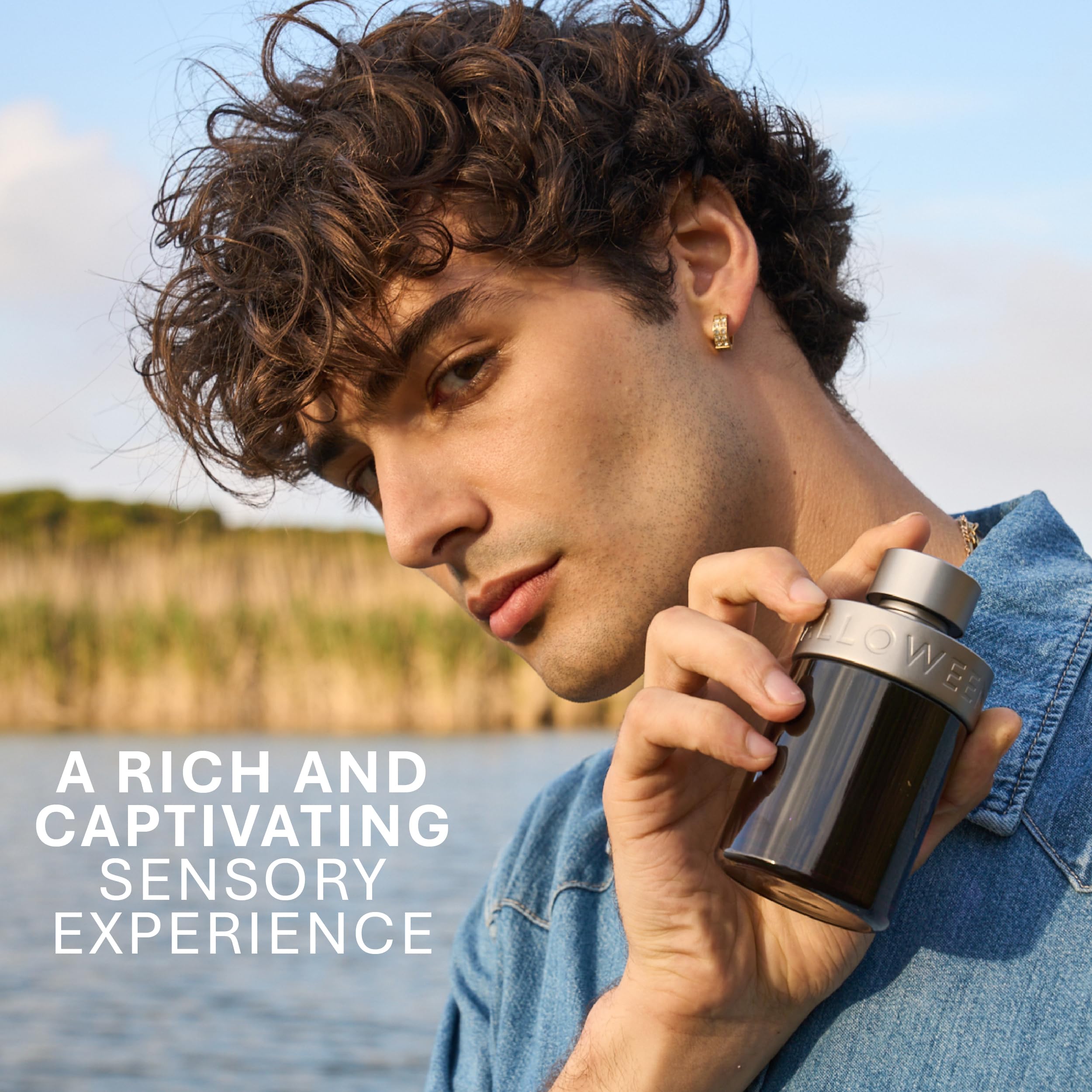 Halloween Man Eau de Toilette application spot indicating optimal spritz for best effect.