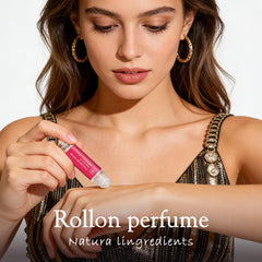 Halonly date-night scene conveys elegant fruity-floral allure.