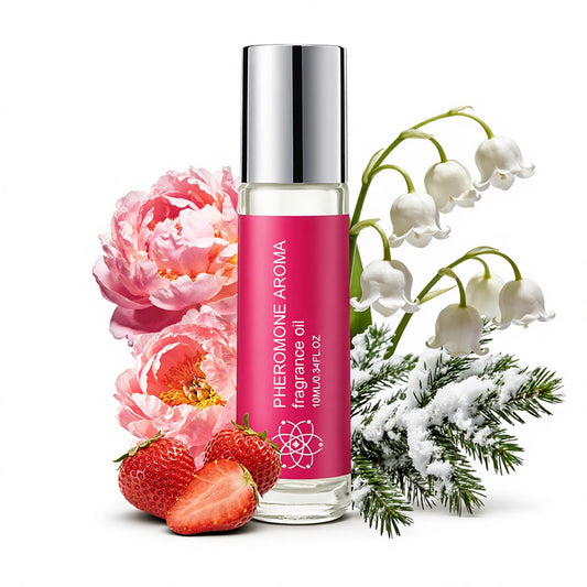 Halonly perfume roll-on bottle close-up for on-the-go fragrance.
