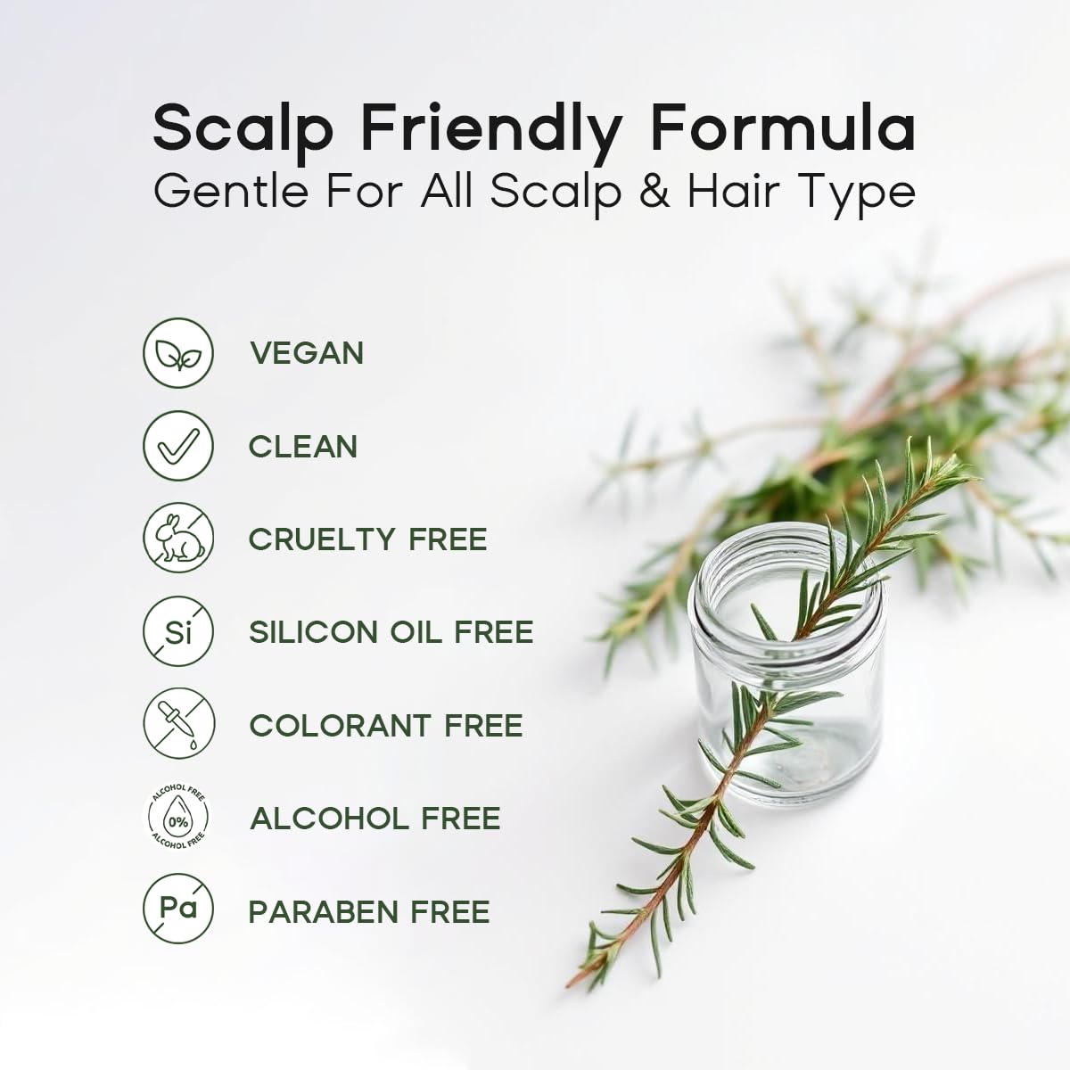 HALOVIDA color-safe design helps maintain treated hair's vibrancy.