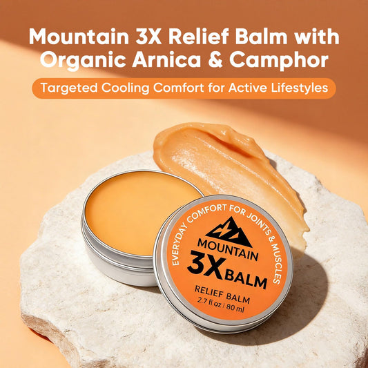 Halpilt Mountain 3X Relief Balm shows quick absorption for on the go comfort