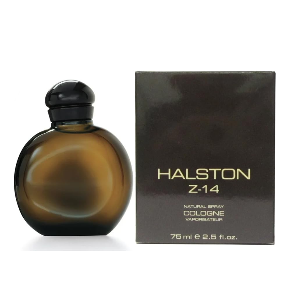 HALSTON Z14 for Men bottle showing 75 ml capacity for daily wear