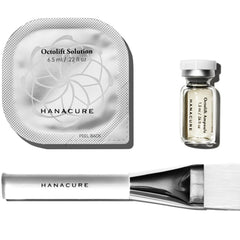 Hanacure All-In-One Facial Starter packaging for at-home treatment and ease of use.