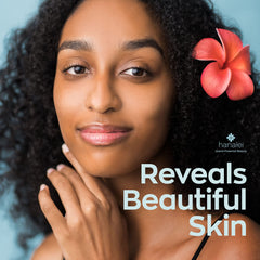 Hanalei Gel-Cream on skin shows lightweight hydration without shine.