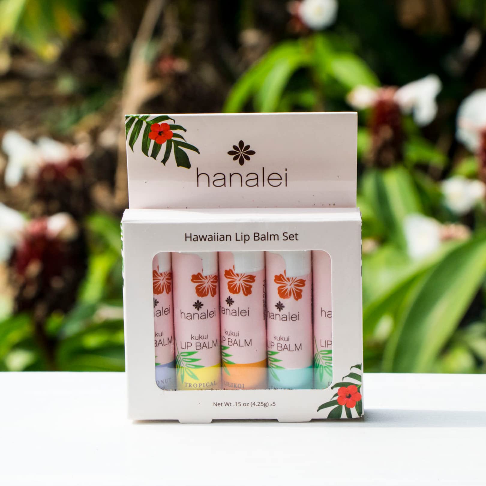 Hanalei Kukui Oil Essentials image highlights natural ingredients