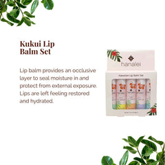 Hanalei Lip Balm Coconut Pear tube delivers creamy moisture and shine