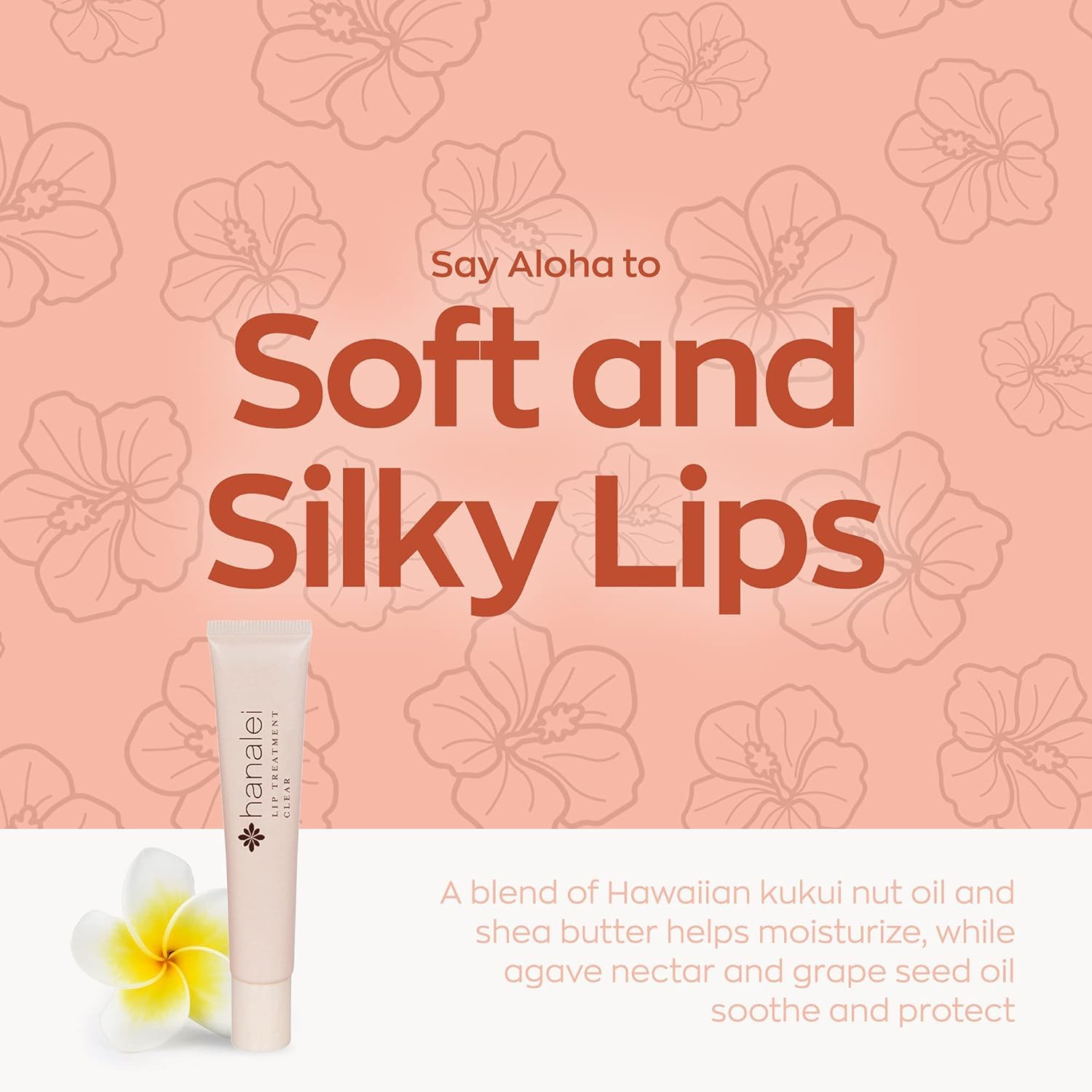 Hanalei Lip Treatment Duo lanolin barrier protects and seals in moisture