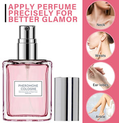 Gift-ready HANASCAR pheromones perfume presentation inviting gifting.